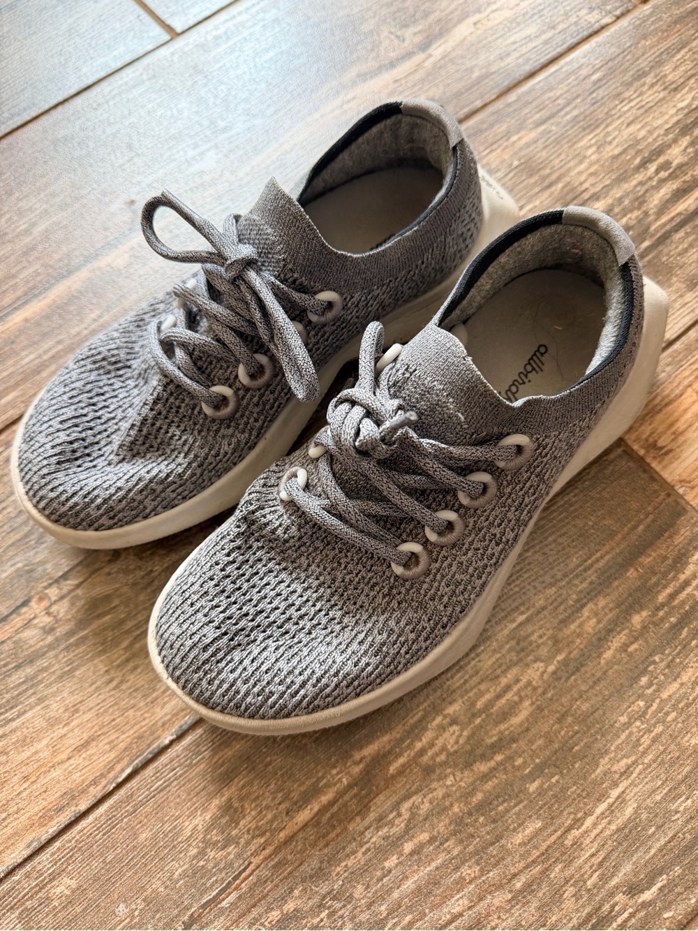 Allbirds Tree Dasher 2 running shoes in a grey colorway 8